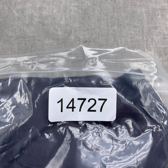 Adidas Track Pants Unisex Large 28w x 31L Blue Stitched Logo Nylon Cotton - Picture 13 of 13